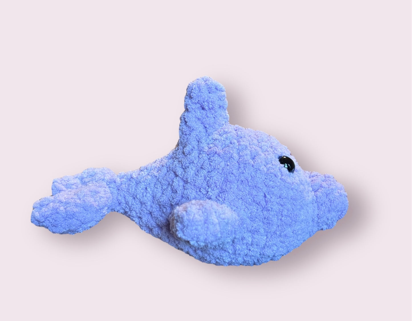 Crochet Amigurumi Dolphin Plushie