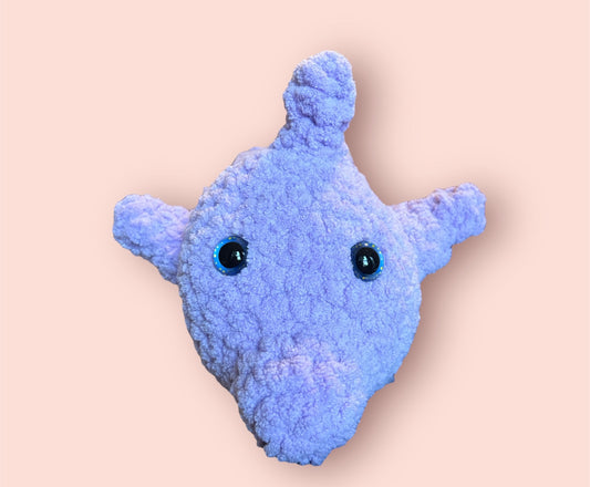 Crochet Amigurumi Dolphin Plushie