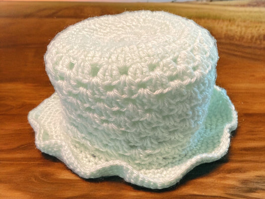 Crochet Granny Stitch Toddler Sun hat