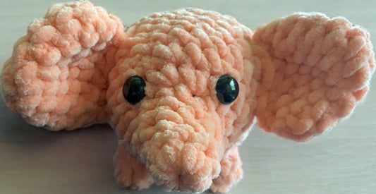 Amigurumi Crochet Elephant Plushie